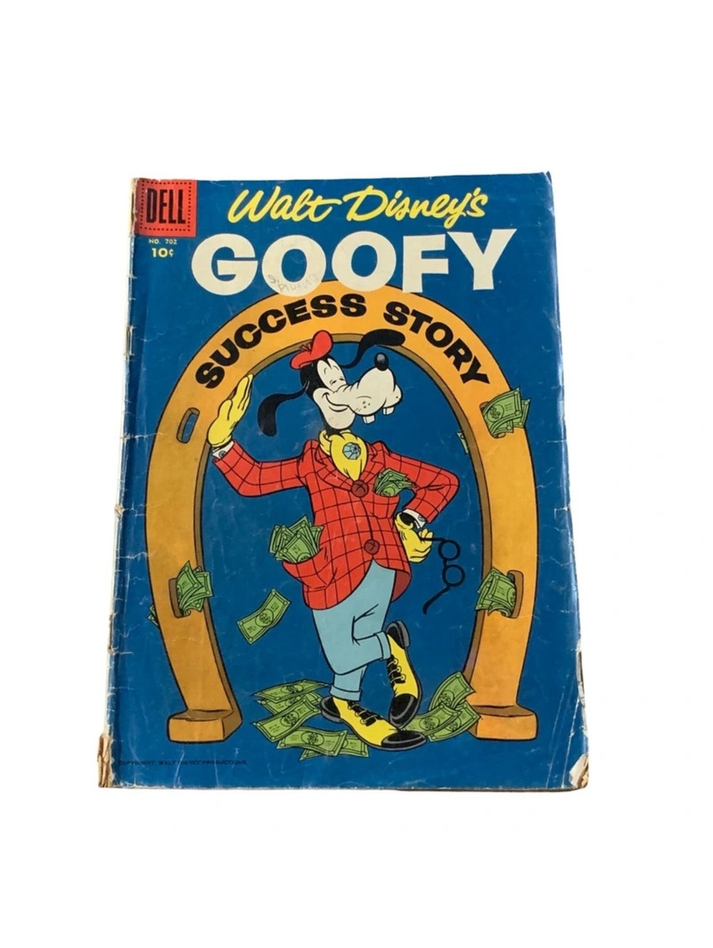 Walt Disney's Goofy Success Story Dell Comic Book Vintage Single Issue Copy